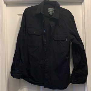 Woolrich Men’s button down flannel shirt jacket